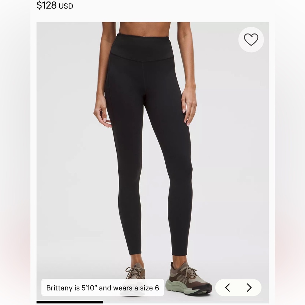 Lululemon Athletica fast and free leggings